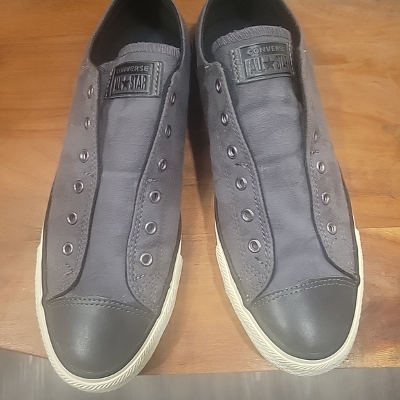 Converse Blue Laceless Sz 10W - Picture 1 of 7